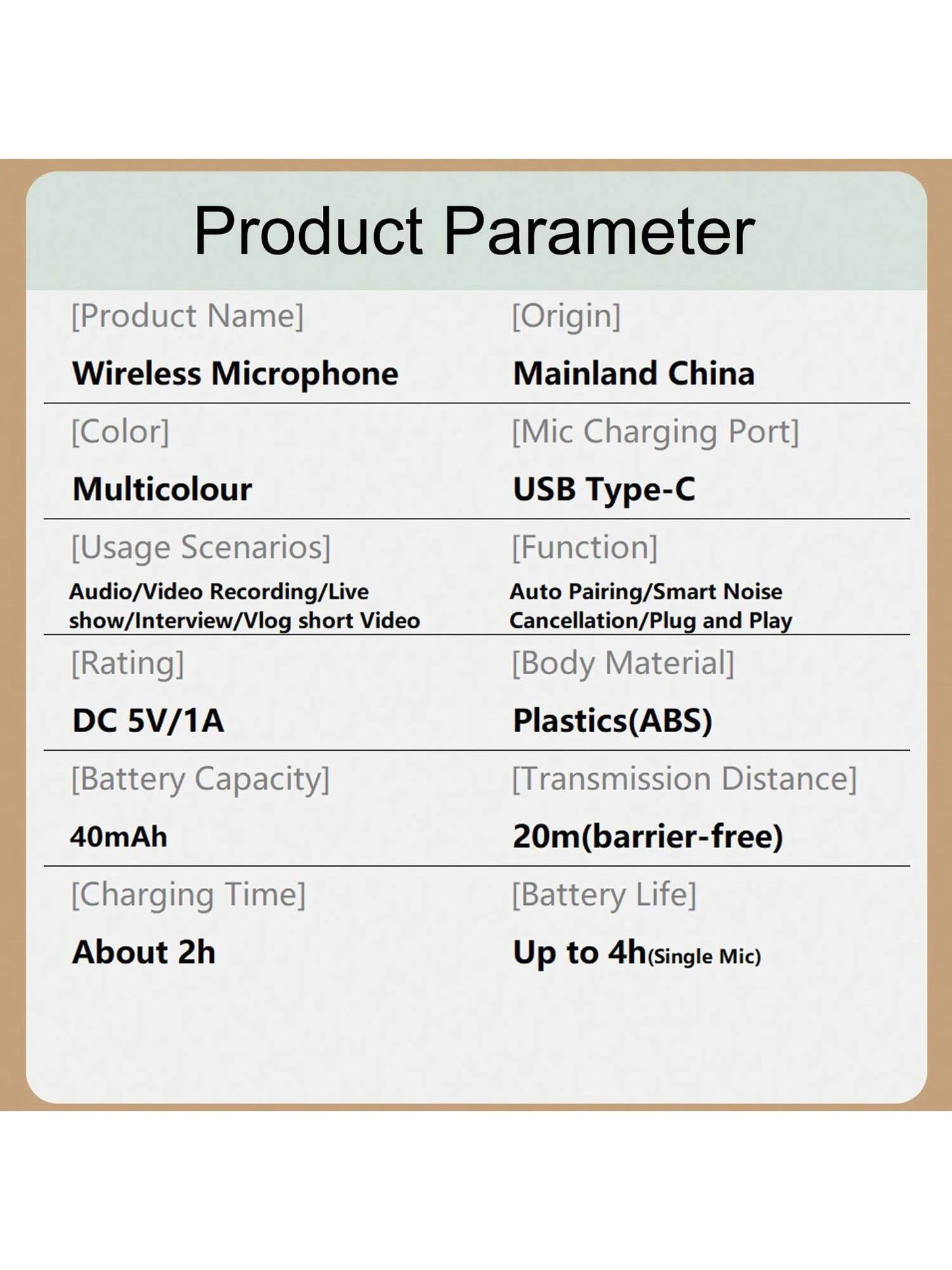 Wireless Professional  Lavalier Microphone for Smartphones,Wireless Microphone Plug-Play,Lapel Mic for Video Recording,Teaching, Interviews,Podcast,Cordless Omnidirectional Condenser Recording Mic for Vlog