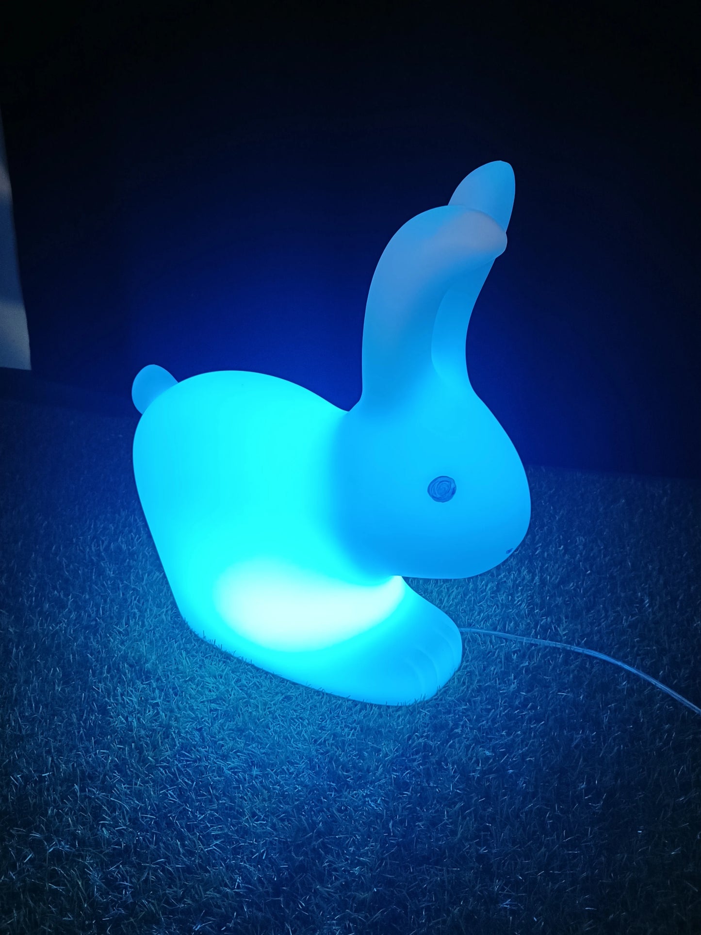 Customized Outdoor LED Rabbit Night Light Cute Chang'E Flying Moon Park Landscape Festival Celebration Lamp for Christmas