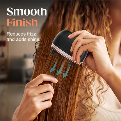 Mini Hair Straightening Comb Wireless Charging Portable Multifunctional Hair Care Not Hurt Hair Styling Comb Hair Straightener