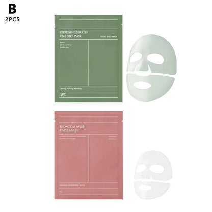 Bio-Collagen Face Mask Protein Hydrogel Soft Gel Mask Night Moisturizing for Women Skin Care Products