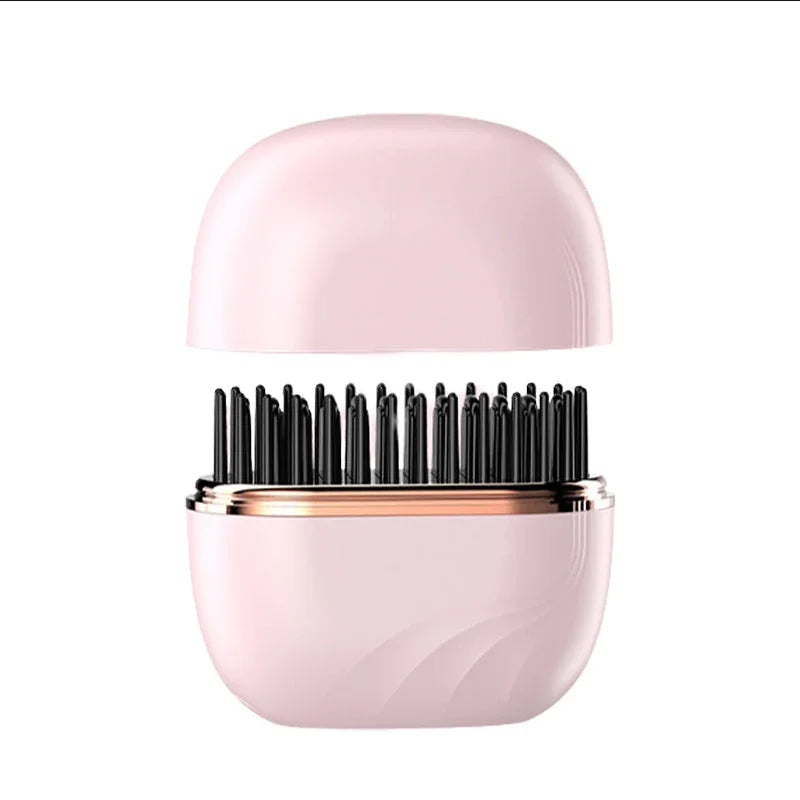 Mini Hair Straightening Comb Wireless Charging Portable Multifunctional Hair Care Not Hurt Hair Styling Comb Hair Straightener