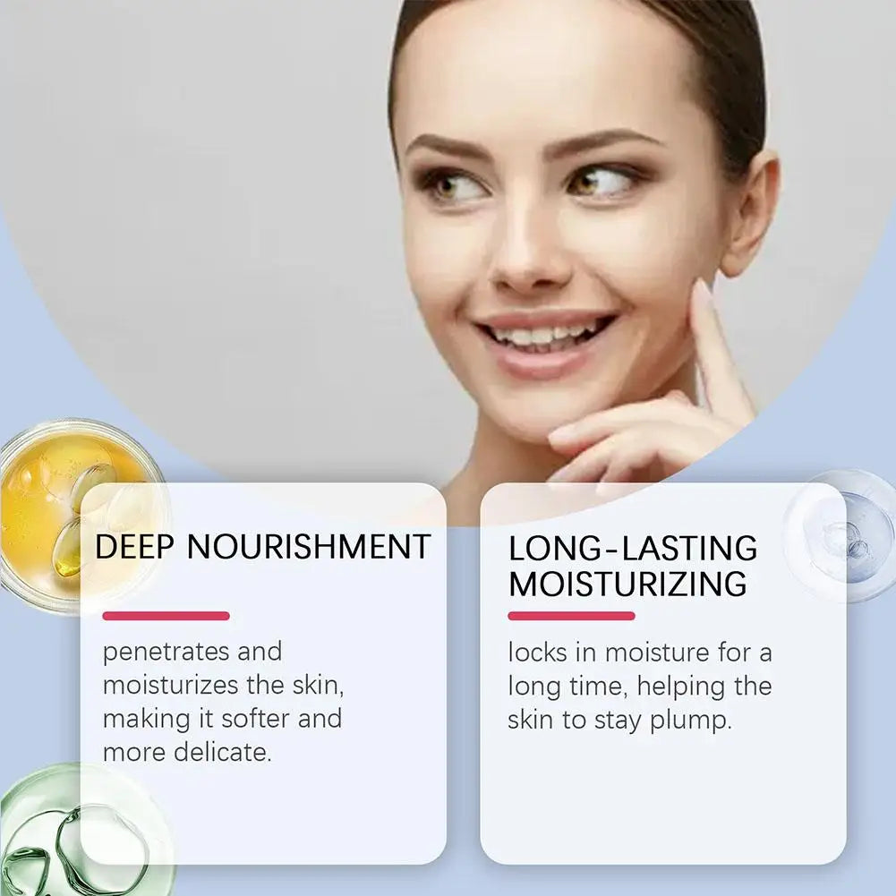 Bio-Collagen Face Mask Protein Hydrogel Soft Gel Mask Night Moisturizing for Women Skin Care Products